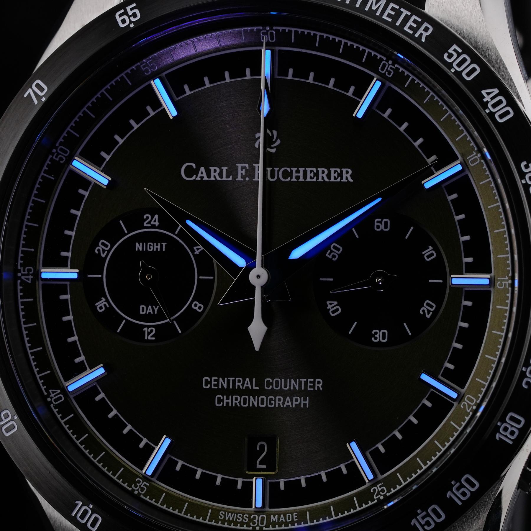 Carl F. Bucherer Manero Central Counter