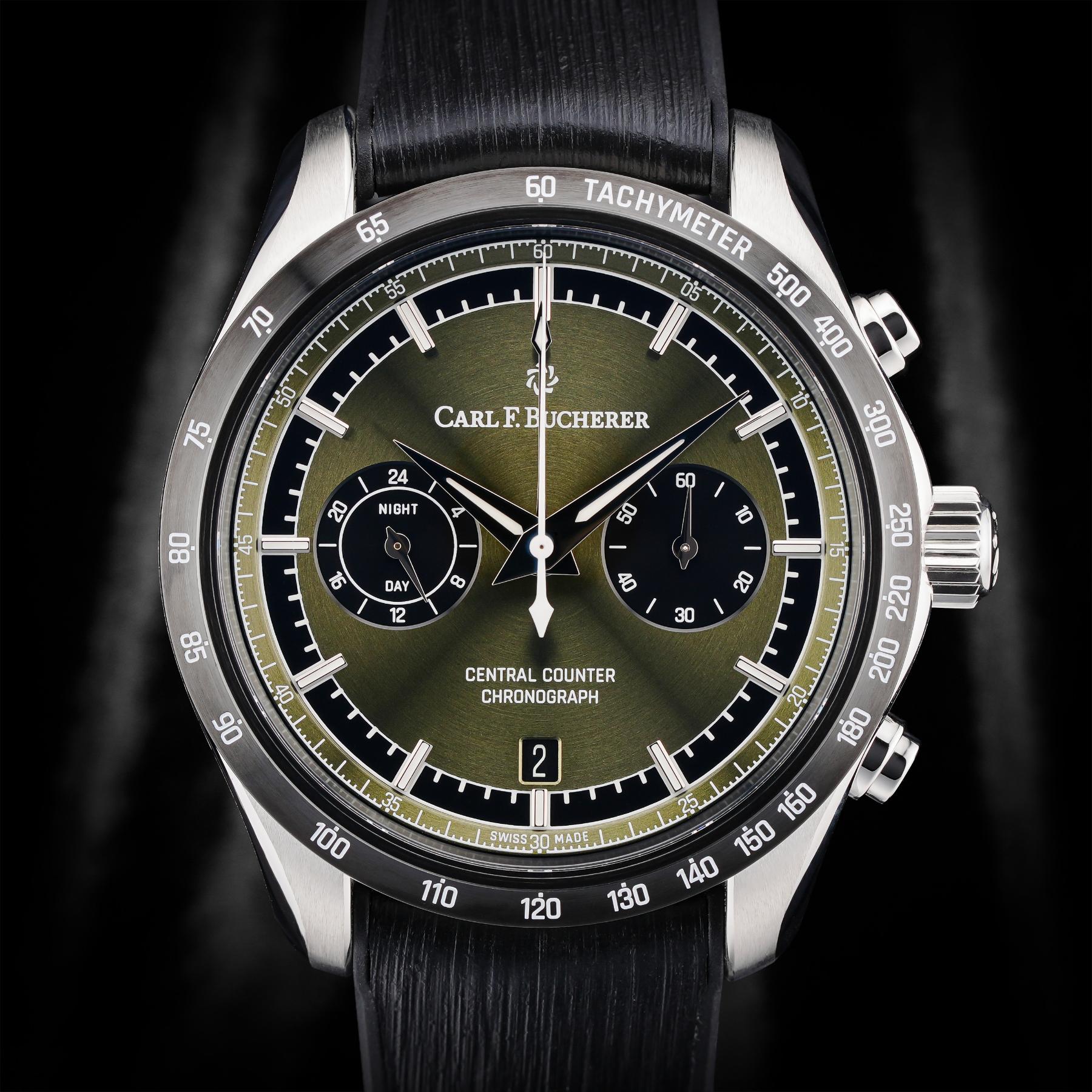 Carl F. Bucherer Manero Central Counter